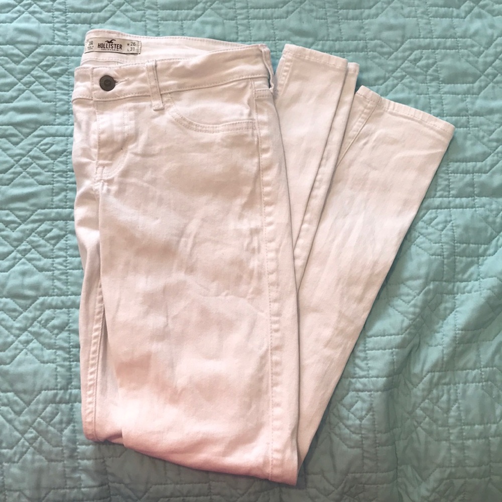 White Hollister Jeans